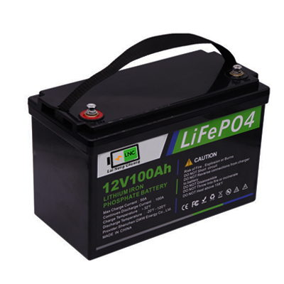 12.8V 100Ah Deep Cycle LiFePO4 Battery for RV Solar Home Energy