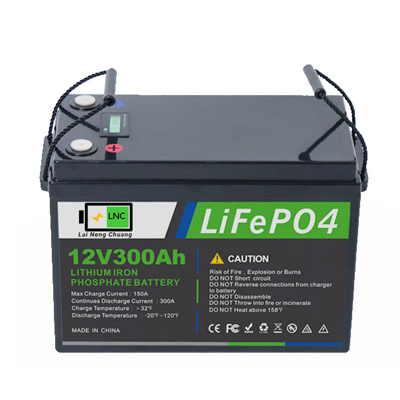 12.8V 300Ah Deep Cycle Lithium-ion LiFePO4 Battery