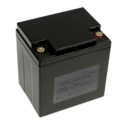 12.8V 30Ah LiFePO4 Battery with lead acid battery case