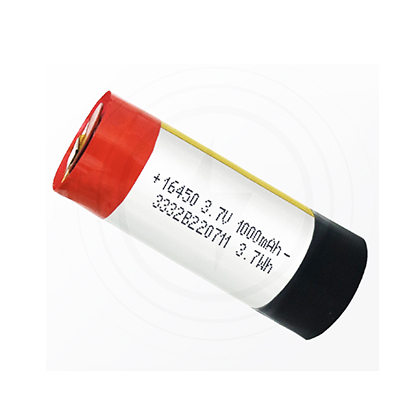 16450 3.7V 1000mAh 5A Discharge Rate Pure Cobalt Polymer Soft Pack Rechargeable Lithium Battery