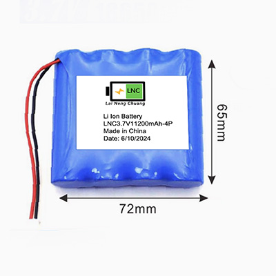 3.7V 11200mAh High-Capacity Rechargeable 18650 Lithium-Ion Battery Pack