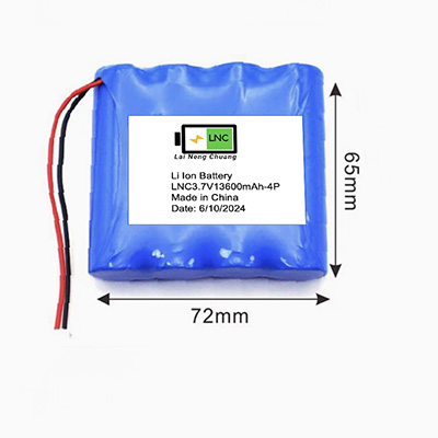 3.7V 18650 13600mAh High Capacity Lithium-Ion Battery