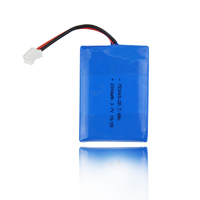 3.7V 2000mAh 2P 803048 Li-Poly Battery