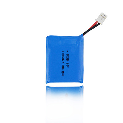 3.7V 300mAh 502530 Rechargeable Battery