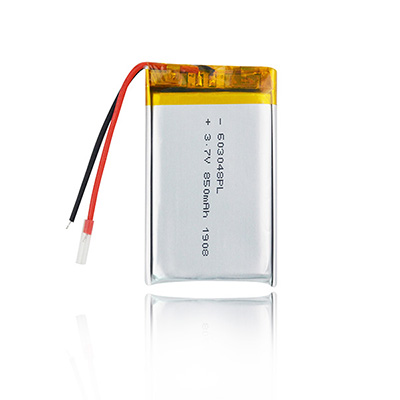 3.7V 850mAh 603048 Polymer Lithium Battery