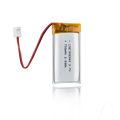 3.7v 902040 Lipo Battery 700mah Lithium polymer Batteries with PCM for Led Light