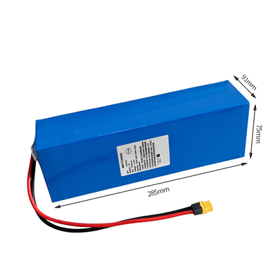 Custom 48V 10Ah 13S4P 18650 E-bike Lithium ion Battery Pack