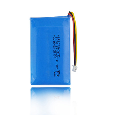 Customizable High Capacity 2400mAh 2P 803048 Li-polymer Battery 3.7V 