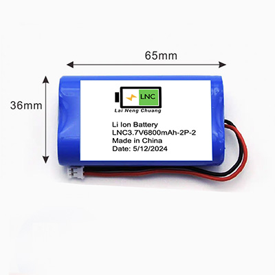 Rechargeable 18650 3.7V 6800mAh Li-ion Battery for Flashlights and Devices